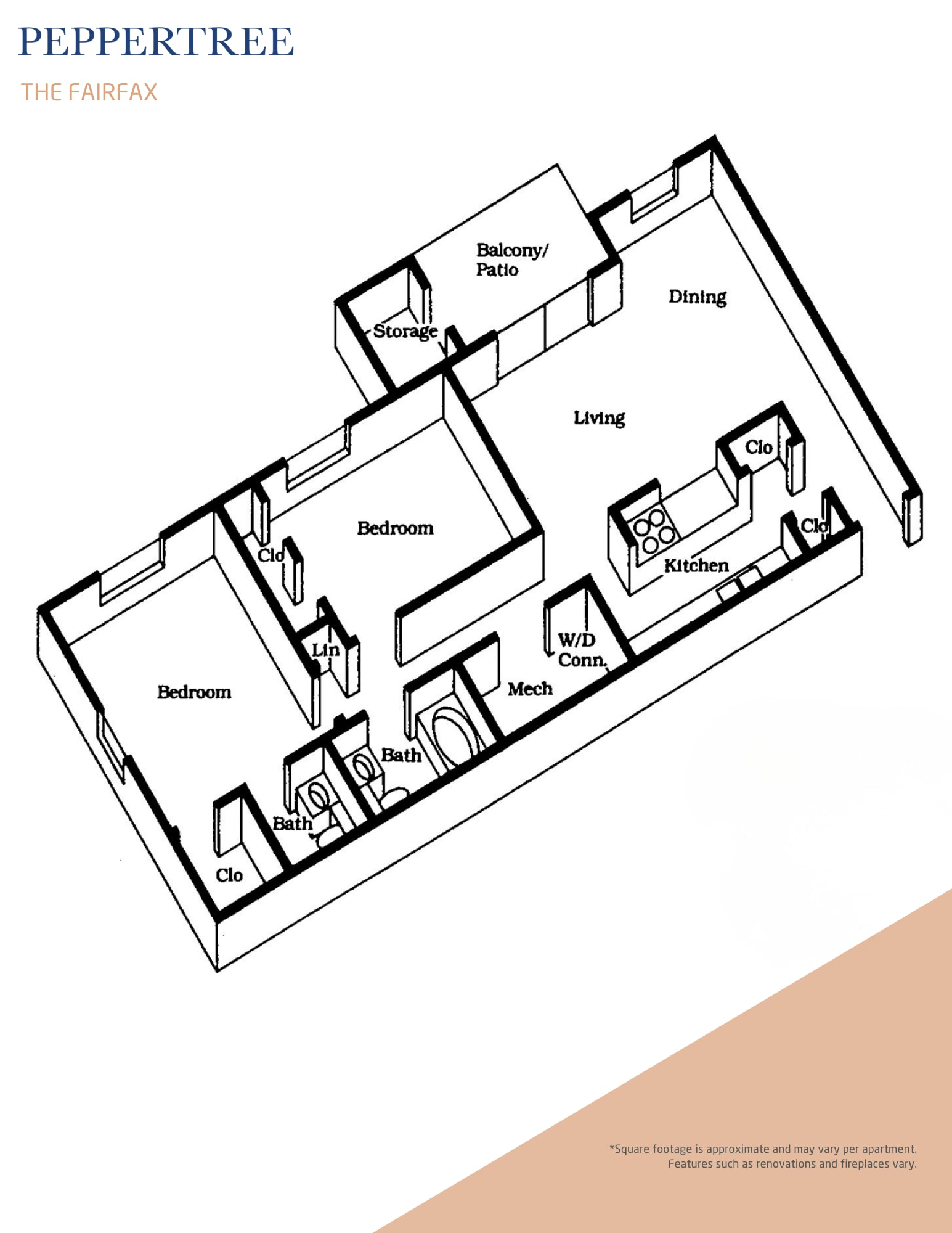The Fairfax floor plan